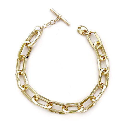 She’s Classic Gold Filled Toggle Chain Bracelet - Back in Stock!