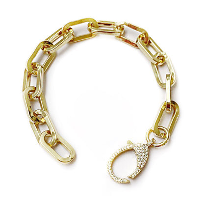 She’s Classic Gold Filled CZ Chain Bracelet