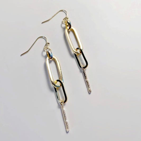 Lightweight Dangle Chain Earrings - LJFjewelry