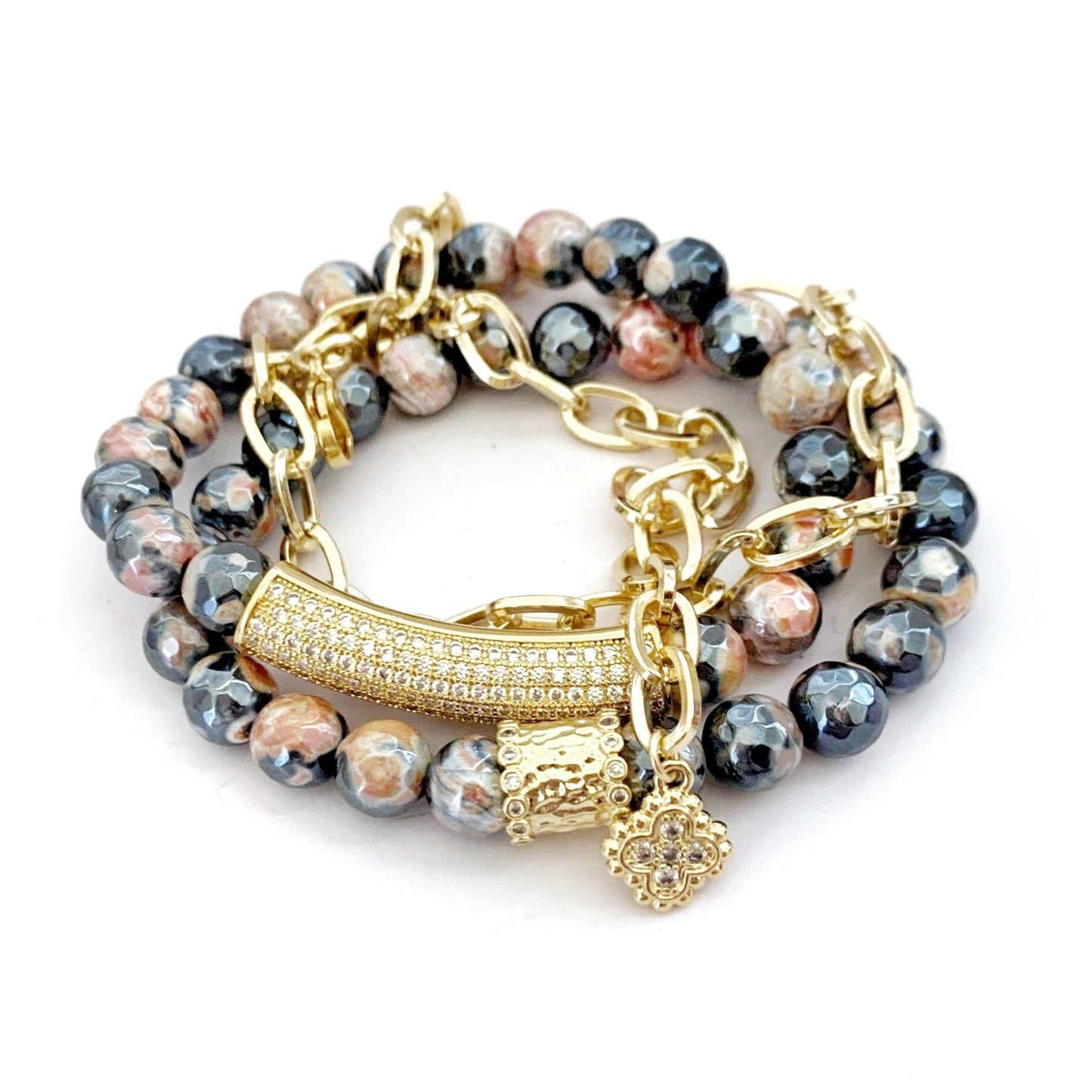 Taylor Cable Chain Wrap Bracelet - LJFjewelry